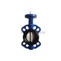 in outdoor cast iron worm gear operated butterfly valves